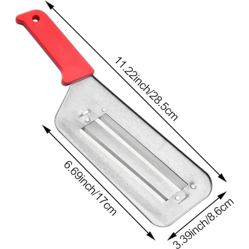 Marmix Stainless Steel Shredder, Slicer & Grater for Fruits & Veggies - Stainless Shredder Knife & Fruit Chopper - Image 2