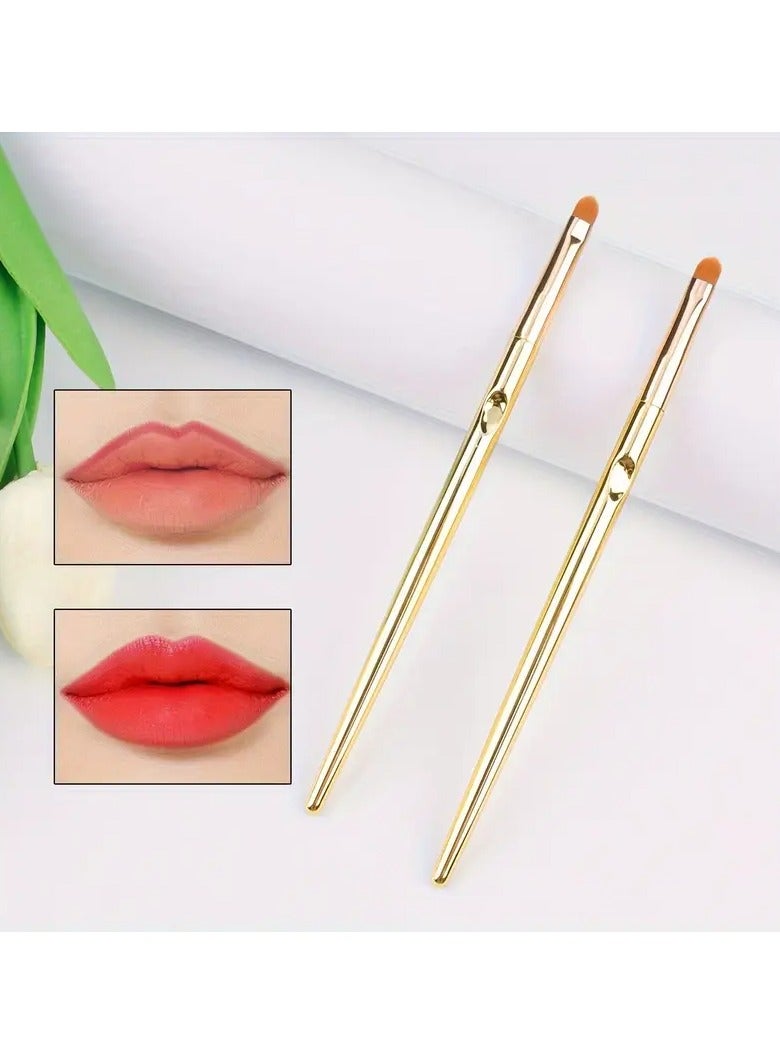 Goolsky 1Pc Portable Lip & Concealer Brush - Precision Makeup Tool for Detailed Application, Battery-Free - Image 3