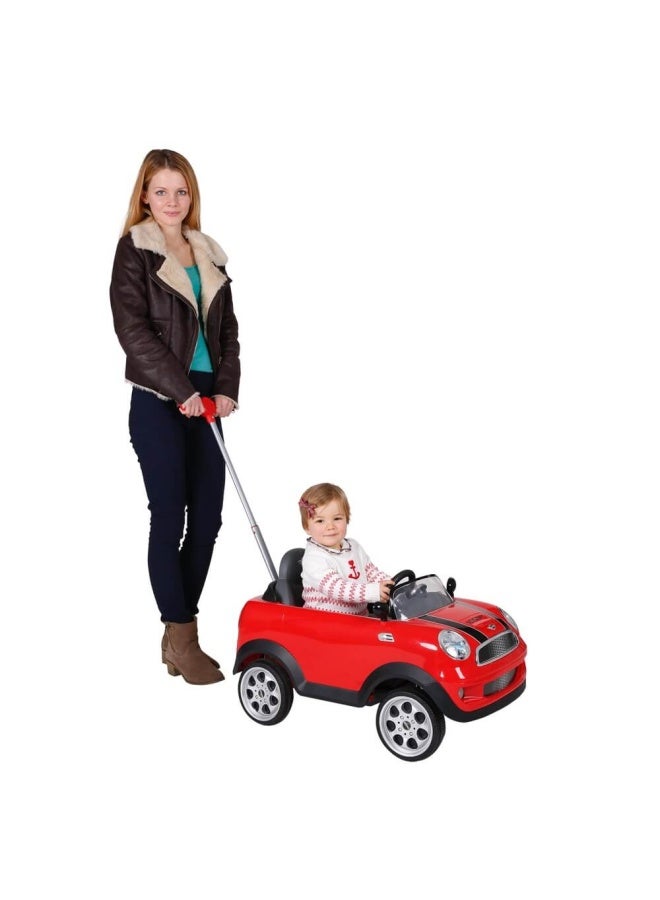 Mini Cooper Rollplay Mini Cooper Push Car (Red) - Image 2