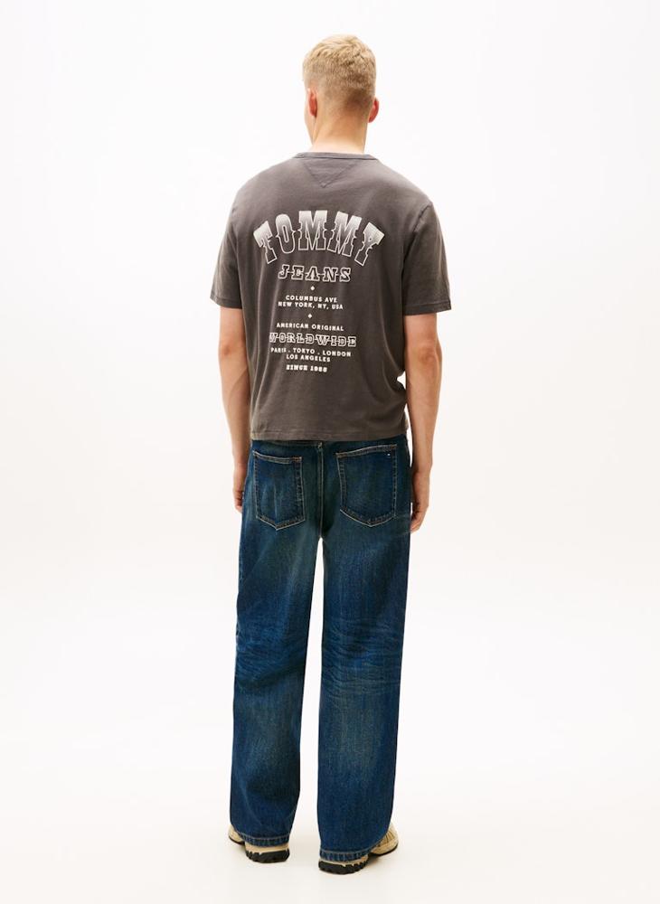TOMMY JEANS 90s Western Back Logo T-Shirt - Image 2