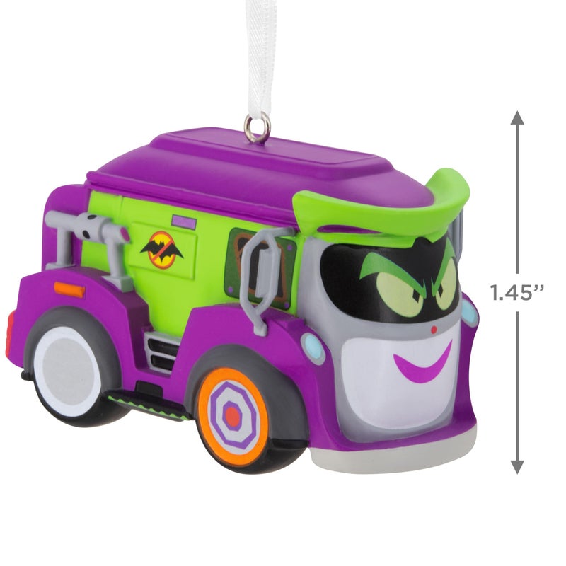 Hallmark DC Batwheels Prank The Joker Van Christmas Ornament - Image 4