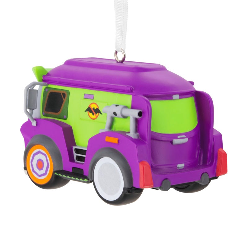 Hallmark DC Batwheels Prank The Joker Van Christmas Ornament - Image 2