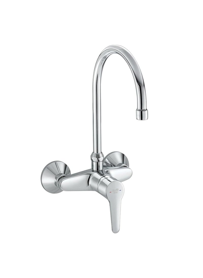 SINK MIXER WALL MOUNTED DN15 POLARIS CHROME RAK10028SU-09 – KLUDI