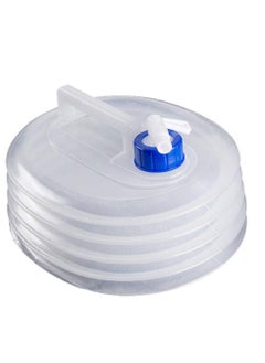 Daytoyz Collapsible Water Container, Portable 5L Collapsible Water Carrier with Tap, Non-Toxic BPA Free Bucket Camping, Walking, Climbing or Other Outdoor Travel Activities  - Image 1