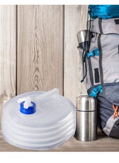 Daytoyz Collapsible Water Container, Portable 5L Collapsible Water Carrier with Tap, Non-Toxic BPA Free Bucket Camping, Walking, Climbing or Other Outdoor Travel Activities  - Image 5