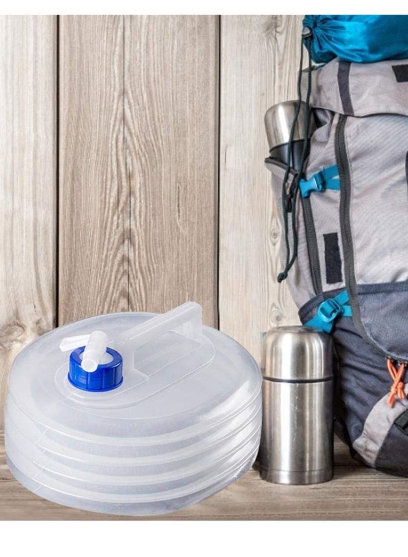 Daytoyz Collapsible Water Container, Portable 5L Collapsible Water Carrier with Tap, Non-Toxic BPA Free Bucket Camping, Walking, Climbing or Other Outdoor Travel Activities  - Image 5