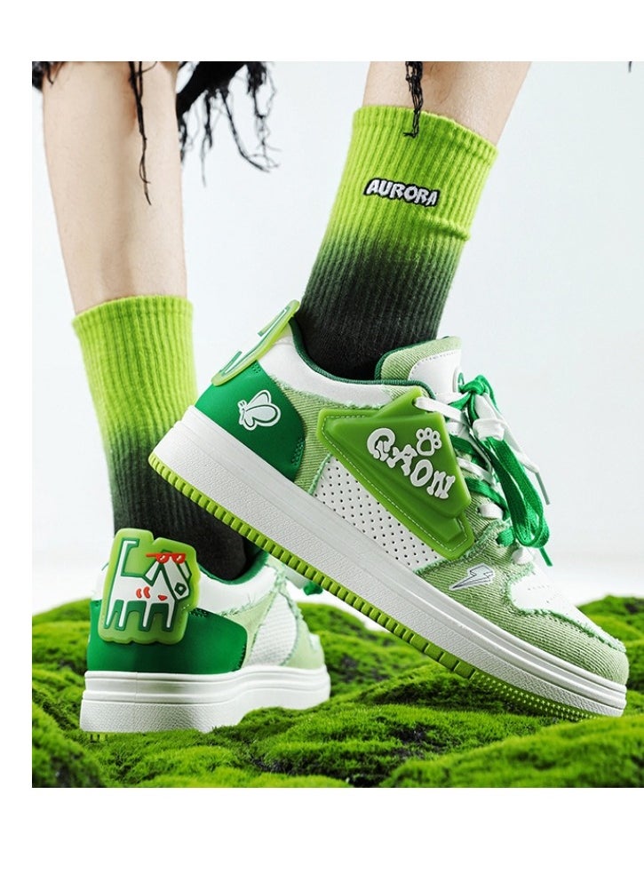 KUYING - New Trend Thick Sole Sports Casual Shoes - Image 1