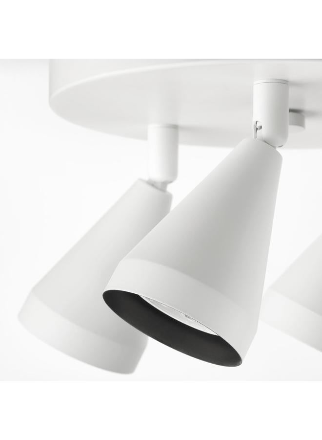 Zaboon Ceiling Spotlight With 3 Spots, White - Image 5