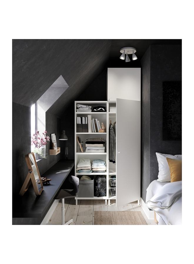 Zaboon Ceiling Spotlight With 3 Spots, White - Image 3