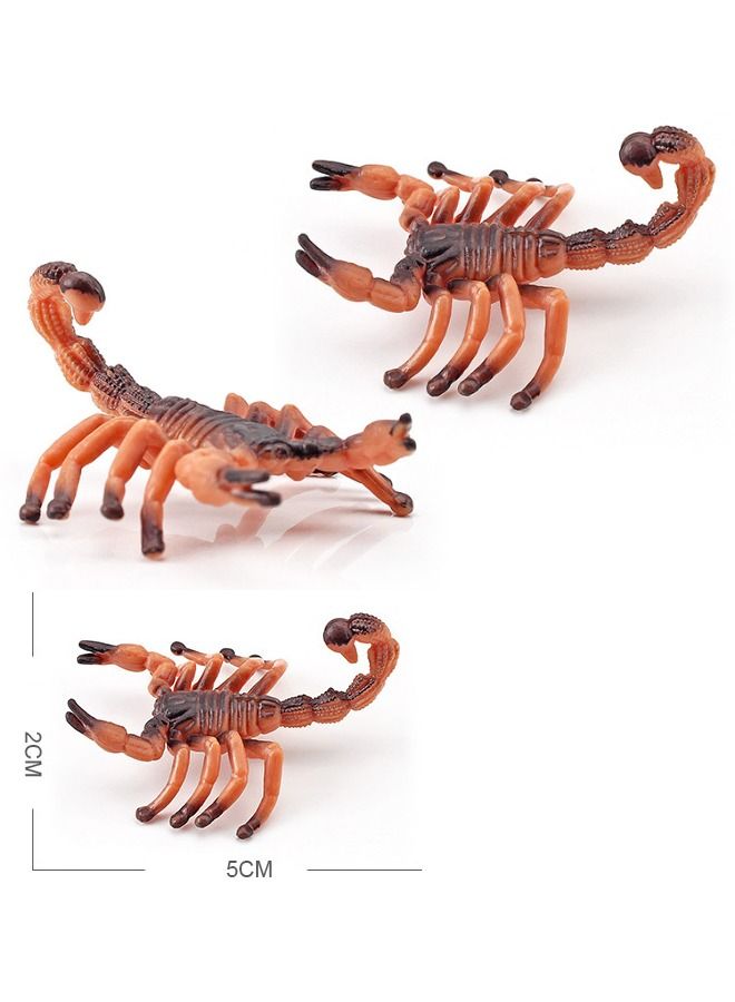12 Pcs Insect Animal Model, Insect Animal Figures for Kids Toddlers Decorations Educational, Bee Beetle Mantis Spider Ladybug Butterfly Scorpion Dragonfly Plastic Model
