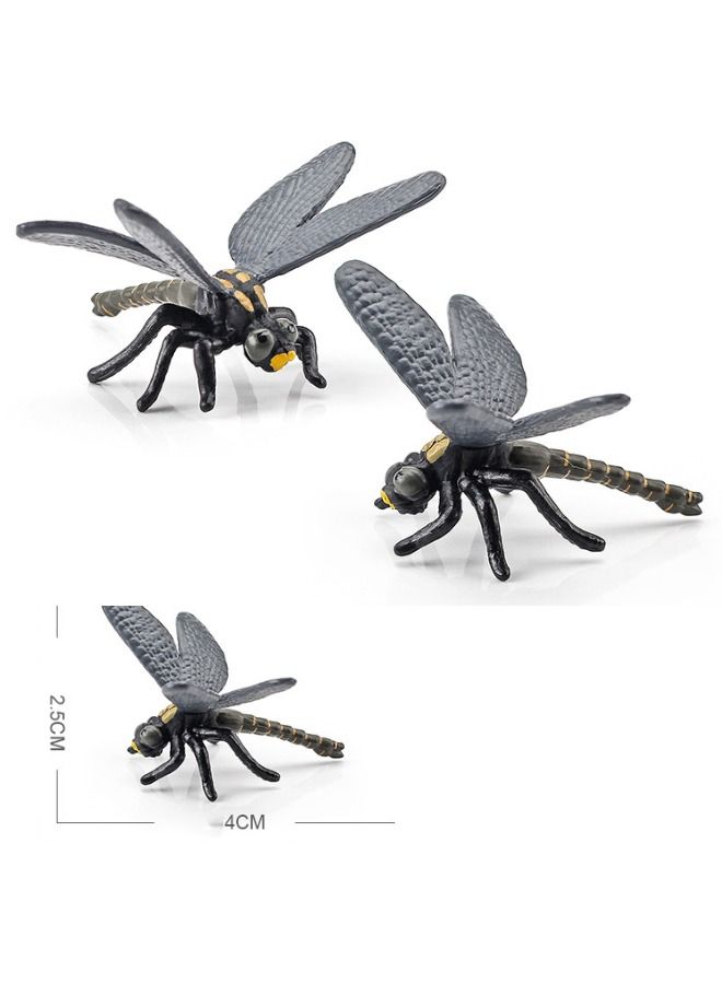 12 Pcs Insect Animal Model, Insect Animal Figures for Kids Toddlers Decorations Educational, Bee Beetle Mantis Spider Ladybug Butterfly Scorpion Dragonfly Plastic Model  - Image 5