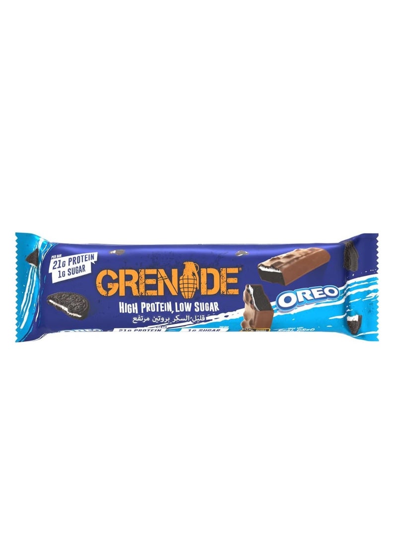 High Protein Low Sugar Bar OREO 60g Pack of 12