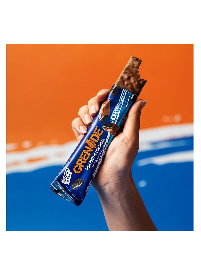 High Protein Low Sugar Bar OREO 60g Pack of 12