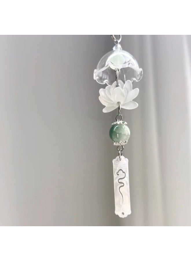 NIBEMINENT Phone Charm/ Chain Strap for Women Girls, Ancient-style Wind Chimes Cell Phone Case Lanyard Wrist Strap