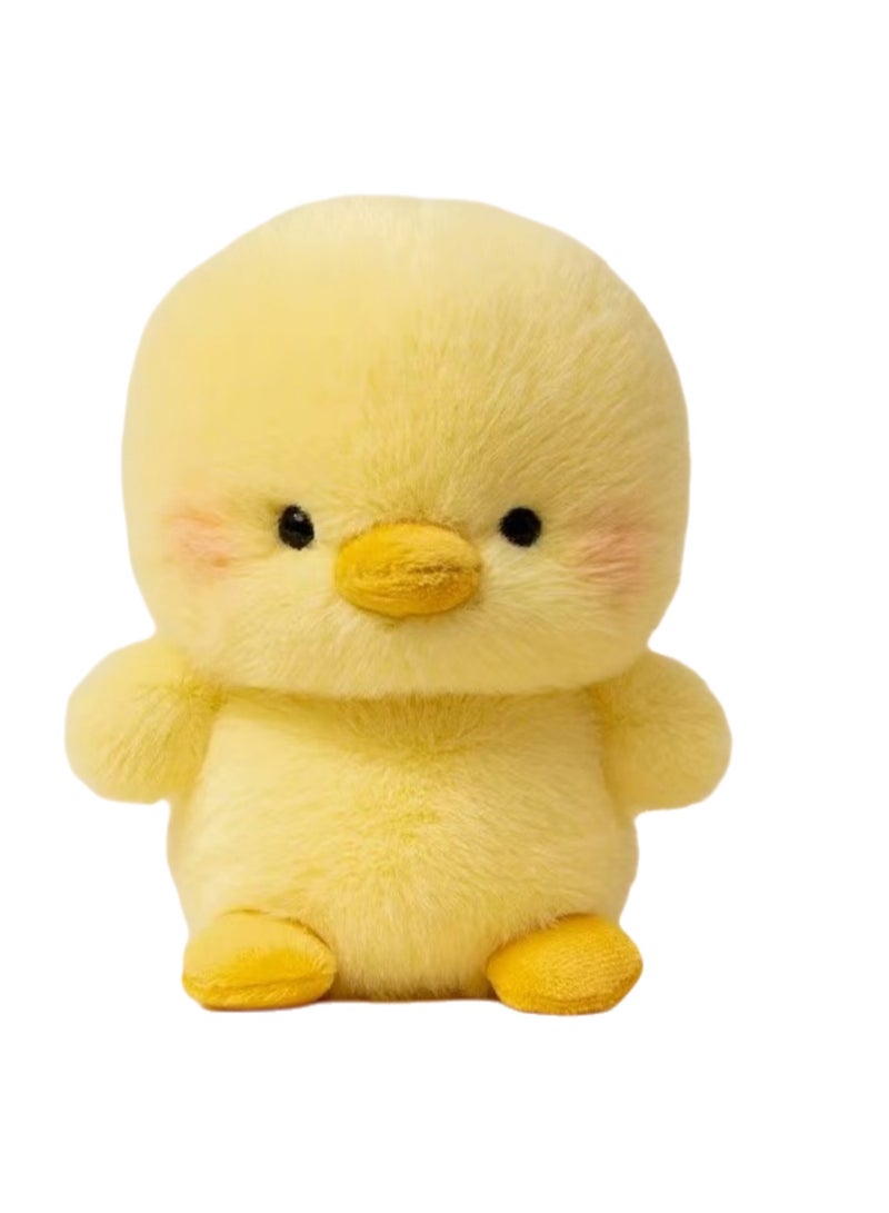 16cm Desk Companion Doll Small Ornaments, Cute Plush Toys, Companion Doll Decorations, Learning Companion Birthday Gift (Chick) - Image 1
