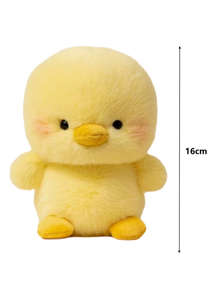 16cm Desk Companion Doll Small Ornaments, Cute Plush Toys, Companion Doll Decorations, Learning Companion Birthday Gift (Chick) - Image 2