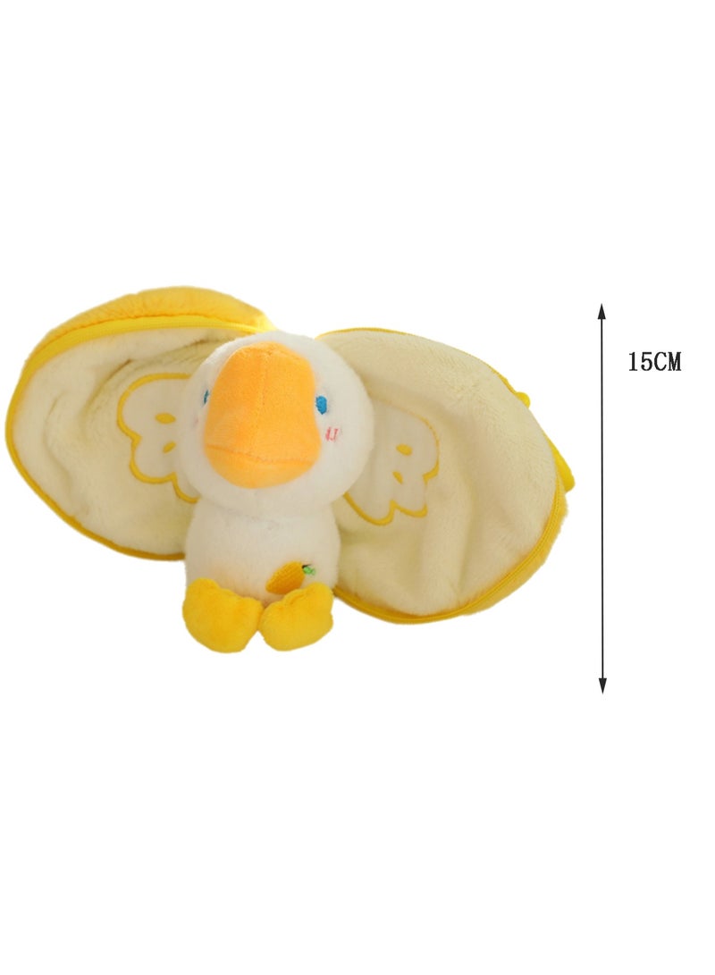 15 CM Cute Cartoon Animal Plush Toy Widgets Backpack Key Pendant For Girls And Boys All Ages Gift（Style 3） - Image 2