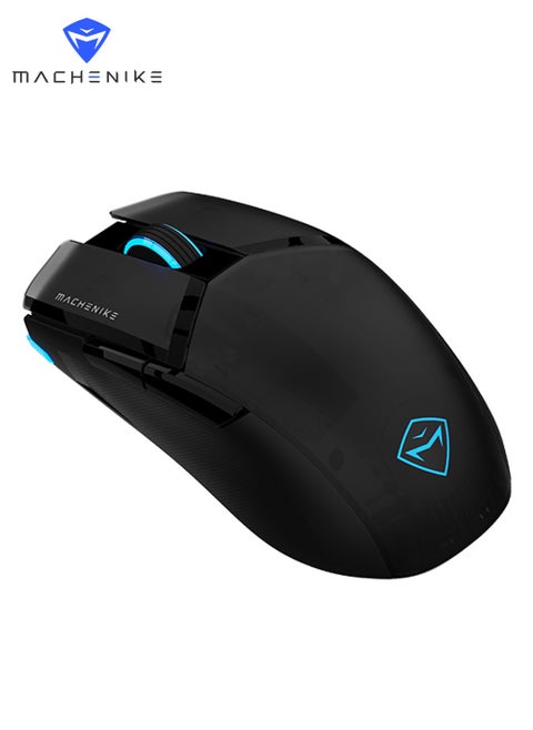 M7 PRO ماوس ألعاب قابل لإعادة الشحن USB سلكي 2.4 جيجا هرتز ماوس لاسلكي ثنائي الوضع ماوس ألعاب 26000 ديسيبل متوحد الخواص مكتب ألعاب فأرة كمبيوتر خاص لأجهزة الكمبيوتر المحمول سطح المكتب