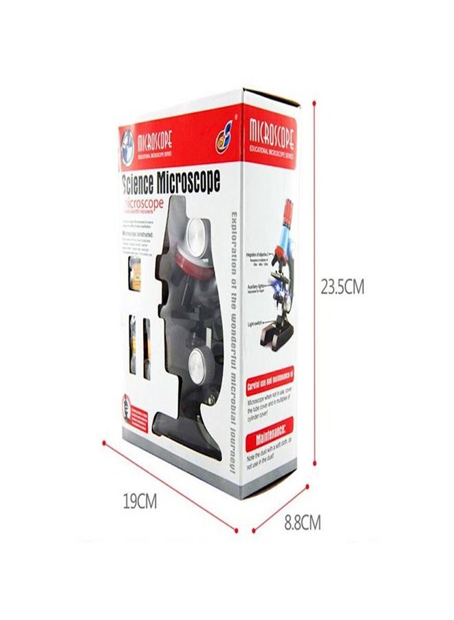 Microscope Kit - Beginner Science Kit, Educational Toy with Prepared Slides , Magnification 1200X， Microscope for Kids, Birthday Gifts - Image 3