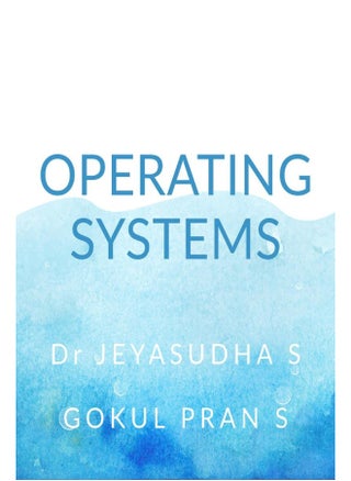OPERATING SYSTEMS : OPERATING SYSTEMS - pzsku/Z5F7BA09F8206B9A66279Z/45/1749721865/a1f31eb0-a792-4a7c-9859-d63d4623b51d