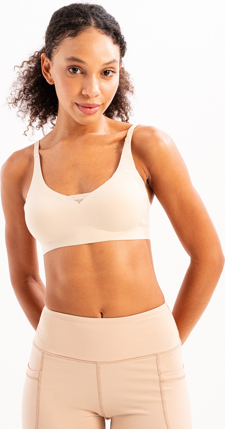 Justever Seamless Removable Padded Support Bra Ten Women Laser Bra - Flux  - Image 1