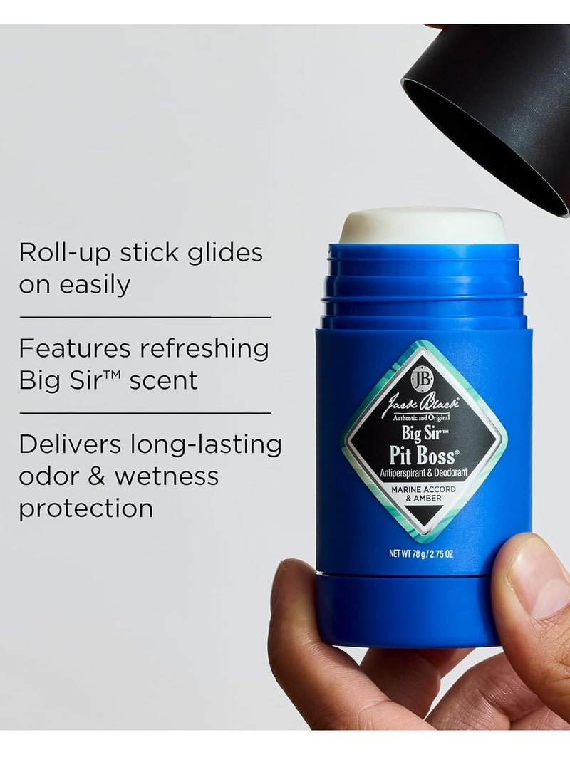 Jack Black Jack Black Big Sir Hair & Body Cleanser, Men’s Body Wash, Shampoo Wash, Dual-Purpose Men’s Cleanser, Wash Away Dirt & Sweatc - Image 4