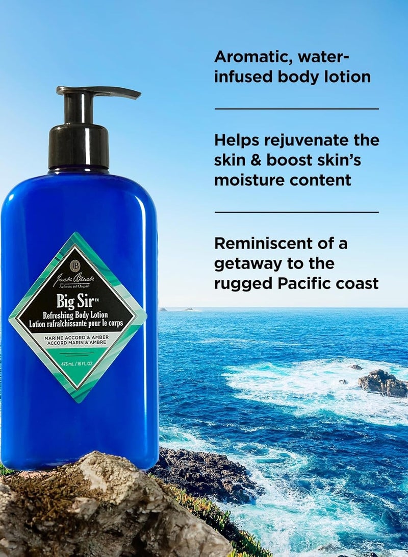 Jack Black Jack Black Big Sir Hair & Body Cleanser, Men’s Body Wash, Shampoo Wash, Dual-Purpose Men’s Cleanser, Wash Away Dirt & Sweatc - Image 5