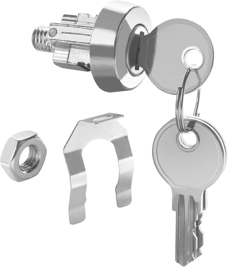 VIDABTE L-1172C National Mailbox Lock Replacement for CompX National USPS-L-1172C C9100, Replace Lock for COMPX NDCBU CBU Cluster Mailboxs - Clockwise with 3 Keys - Image 1