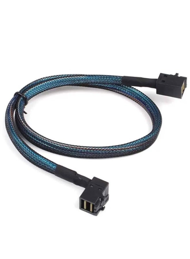 MINI SAS Cable SFF-8643 To SFF-8643 Array Card Backplane Data Cable-Length:Head To Head - Image 4