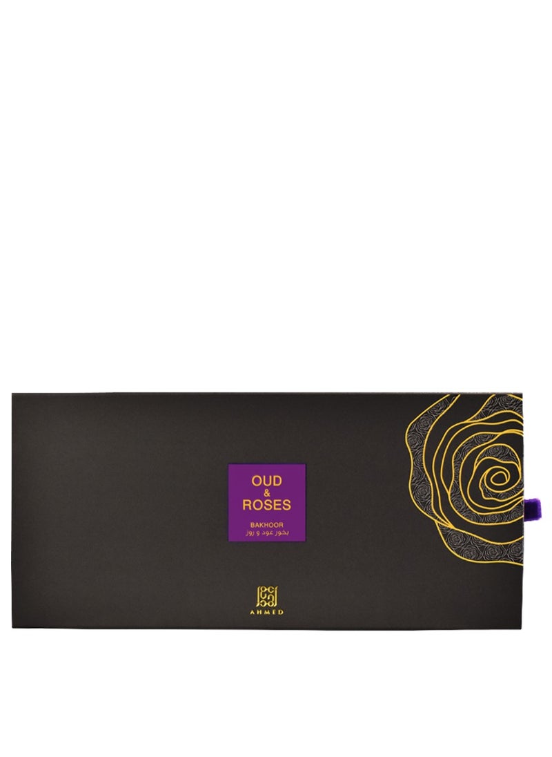 Ahmed Al Maghribi Bakhoor Oud & Roses (10Tabs) 