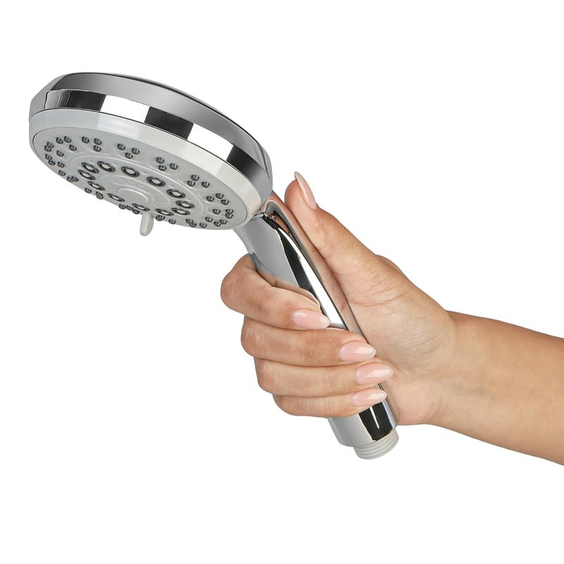 Orvos Hand shower multifunction 4x4 inches RainMist Head only Chrome plated with high grade Korean ABS material from LG for high end luxury bathrooms set of 1 - Image 1