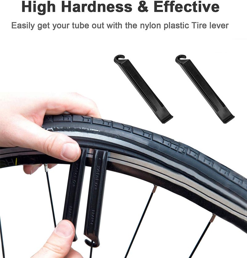 EddHomes 26 Inch Bike Tube 26X2.125 Bicycle Tube 26X1.90/26X1.95 Bike Tire Tube Replacement Bike Tube Road Bicycle Inner Tube Mountain Bike Inner Tube (26In Bike Tube 2Pcs) - Image 3