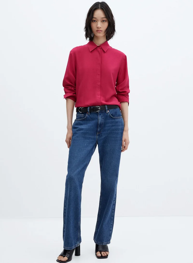 MANGO Button Down Shirt