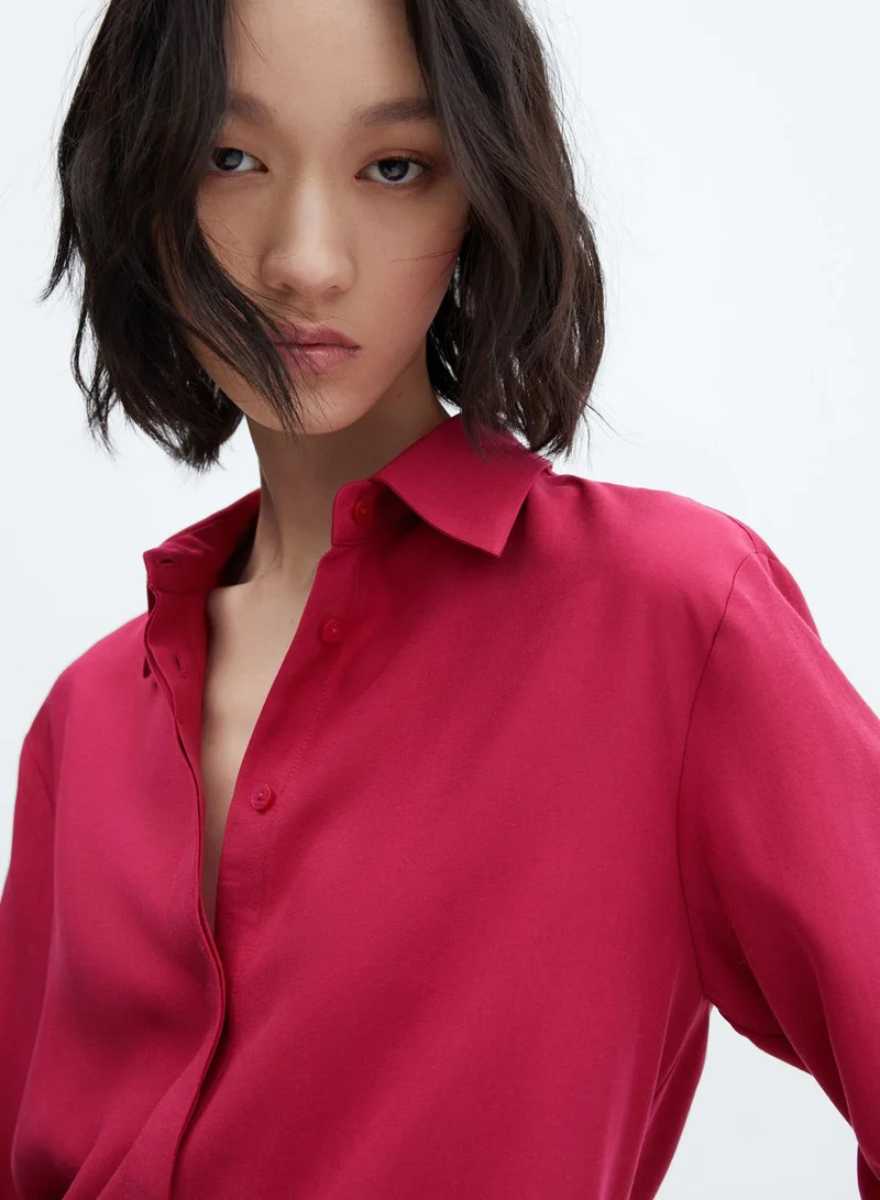 MANGO Button Down Shirt