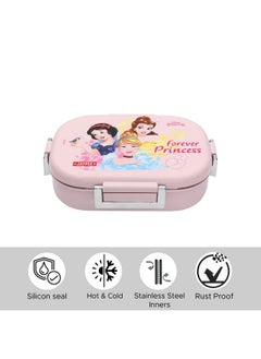 JAYPEE Stainless Steel Insulated Lunch Box for Kids Missteel Forever Princess Light Pink, 500 ml, Suitable for School, Offices and picnics, - pzsku/Z5F7C26EB8FB3FB4937EEZ/45/_/1738306672/4426329f-2266-4563-87ad-69b08c29b45a