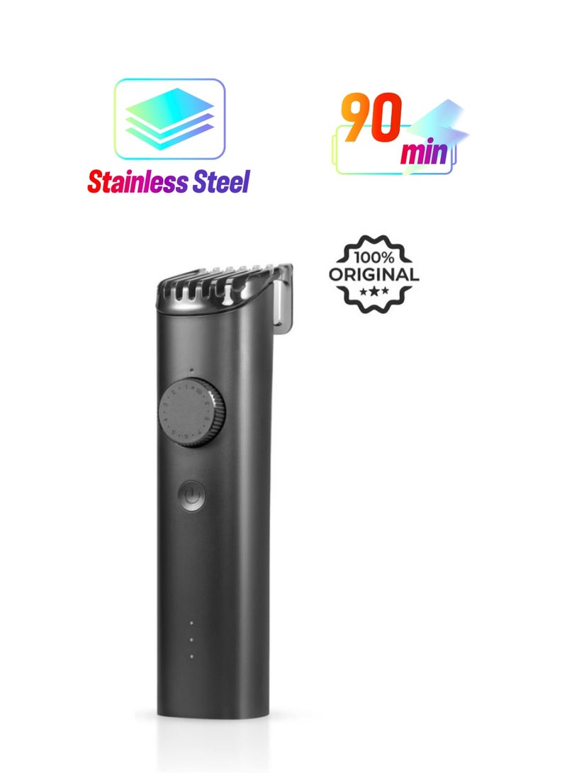 Xiaomi Beard 2C MI 2C Trimmer 90 min Runtime 40 Length Settings  (Black) - Image 1