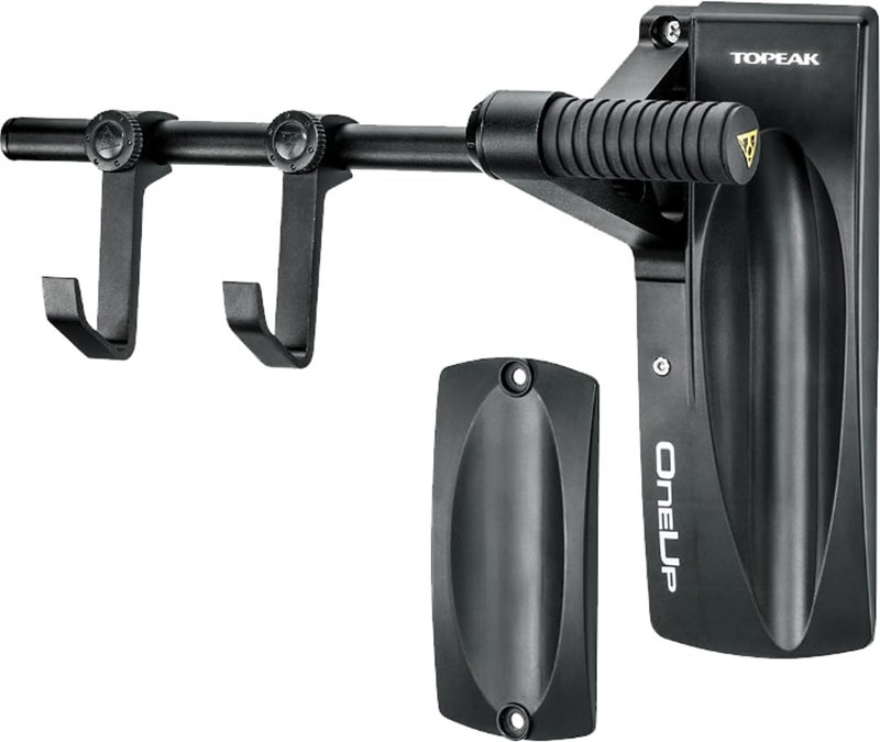 Topeak ONEUP Wall Mount Bike Hanger, Bicycle Storage, Black, 12.6” x 9.8” x 5.5” - Image 3