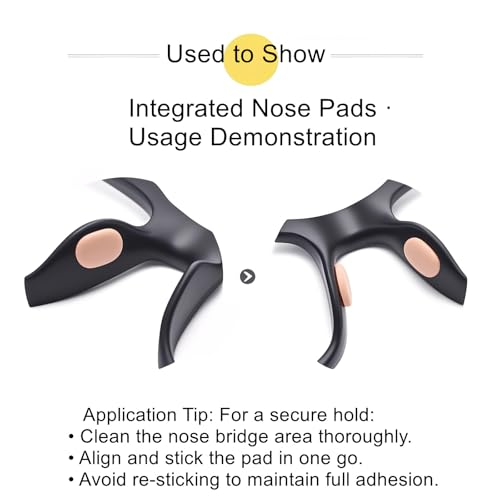 AETUXU EVA Foam Nose Pads for Glasses,96 Pairs Non-Slip Glasses Nose Pad Cushion,Soft NosePads for Eyeglasses,Hypoallergenic and Lightweight.(Skin Styles) - Image 5