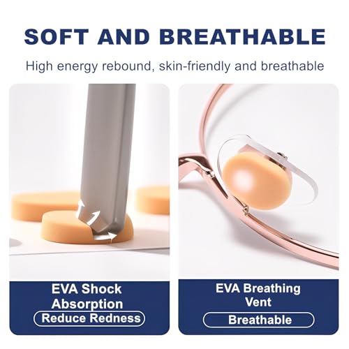 AETUXU EVA Foam Nose Pads for Glasses,96 Pairs Non-Slip Glasses Nose Pad Cushion,Soft NosePads for Eyeglasses,Hypoallergenic and Lightweight.(Skin Styles) - Image 3