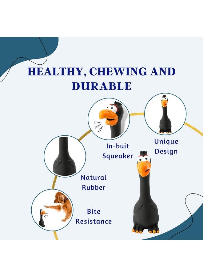 5 In 1 Squeaky And Chew Rope Dog Toy Combo - (2Knot Rope + Cotton Ball + Carrot + Corn Stick + Black Eagle) | Chewing, Playing, And Teething Toy For Small Dogs And Puppies - Image 5