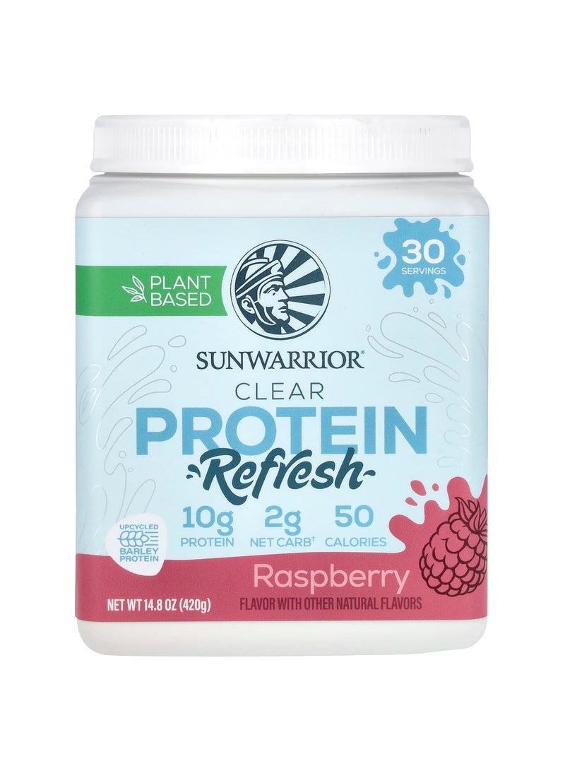 Clear Protein Refresh, Raspberry, 14.8 oz (420 g)