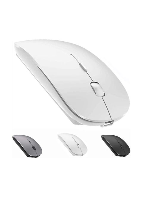 Wireless Mouse Portable Mobile Optical Mice Mute Silent Click Mini Noiseless Mice with USB Receiver for Notebook, PC, Laptop, Computer, Macbook