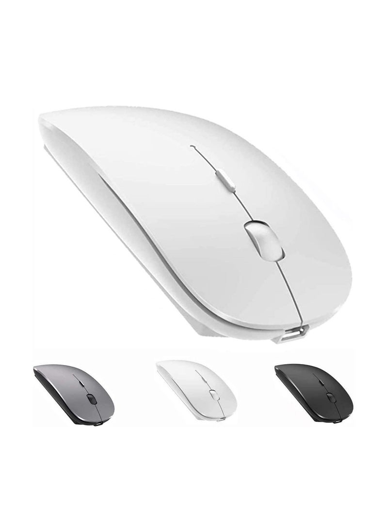 Yesido - Wireless Mouse Portable Mobile Optical Mice Mute Silent Click Mini Noiseless Mice with USB Receiver for Notebook, PC, Laptop, Computer, Macbook - Image 1