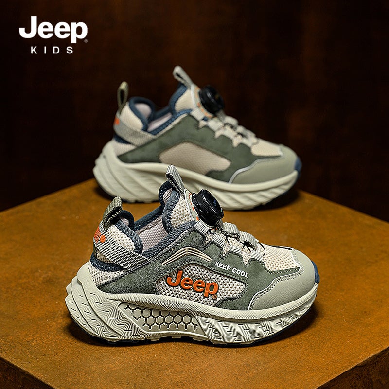 Jeep Women'S Shoes 2024 Autumn New Comfortable Lightweight Women'S Shoes Fashionable All-Match Children'S Shoes Swivel Button Trendy - Image 4