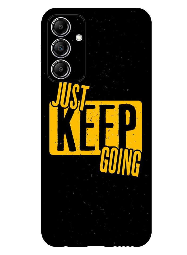Theodor Protective Case Anti Scratch Shock Proof Bumper Cover For Samsung Galaxy A15 5G Keep going - Image 1