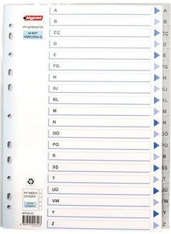 A4 Size Letters (A-Z) Separator
