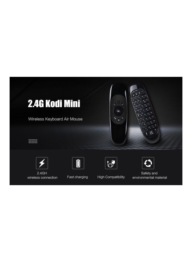 ال دبليو ماوس هوائي لاسلكي أسود - Image 5