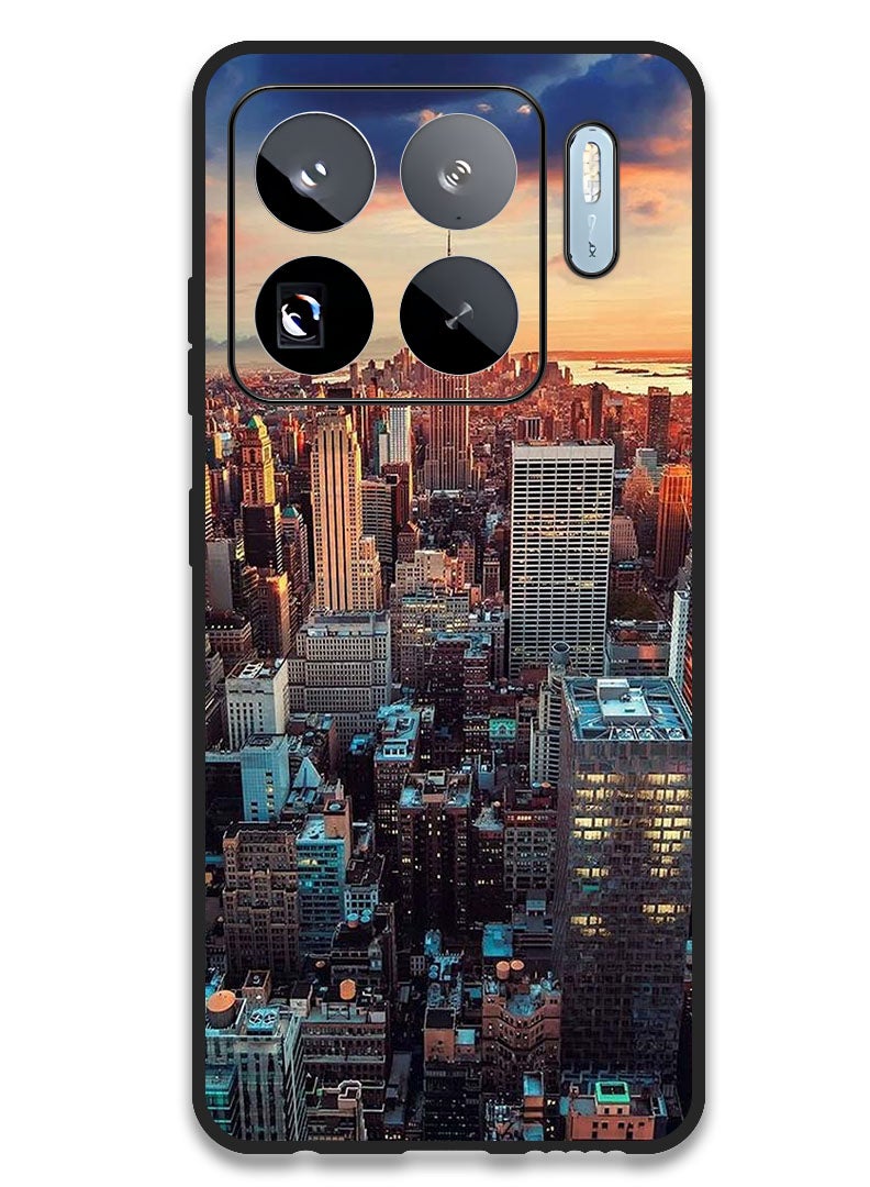 Theodor Case Compatible with Xiaomi 15S Pro 6.73 Inch Protection Shockproof Bumper Cover Newyork City - Image 1