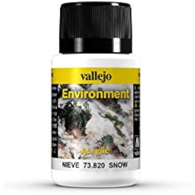 Vallejo 40 ML "SNOW" WEATHERING EFFECT BOTTLE - Image 1
