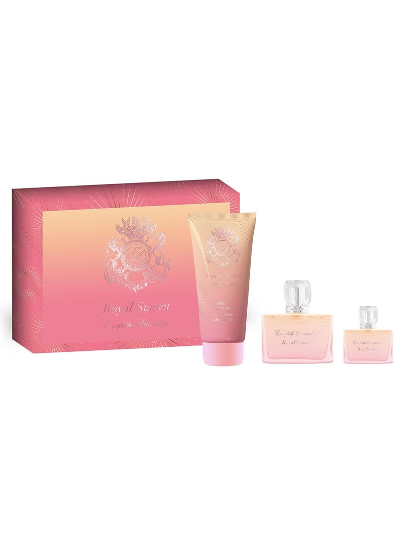 English Laundry - English Laundry Royal Sunset 3 Piece Gift Set EDP 34 fl oz - Image 1